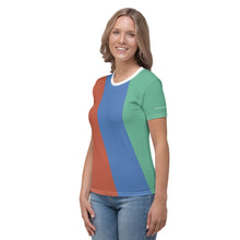 Load image into Gallery viewer, aaronpk.tv RGB Tricolor Women's T-shirt